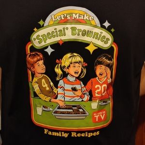 1x Unisex "Let's Make Special Brownies" New Shirt